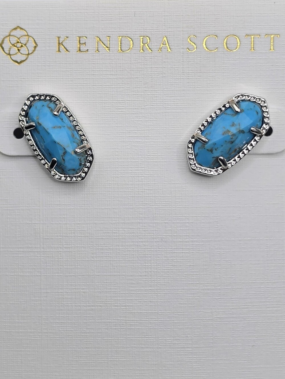 Kendra Scott Elle Silver Stud Earrings